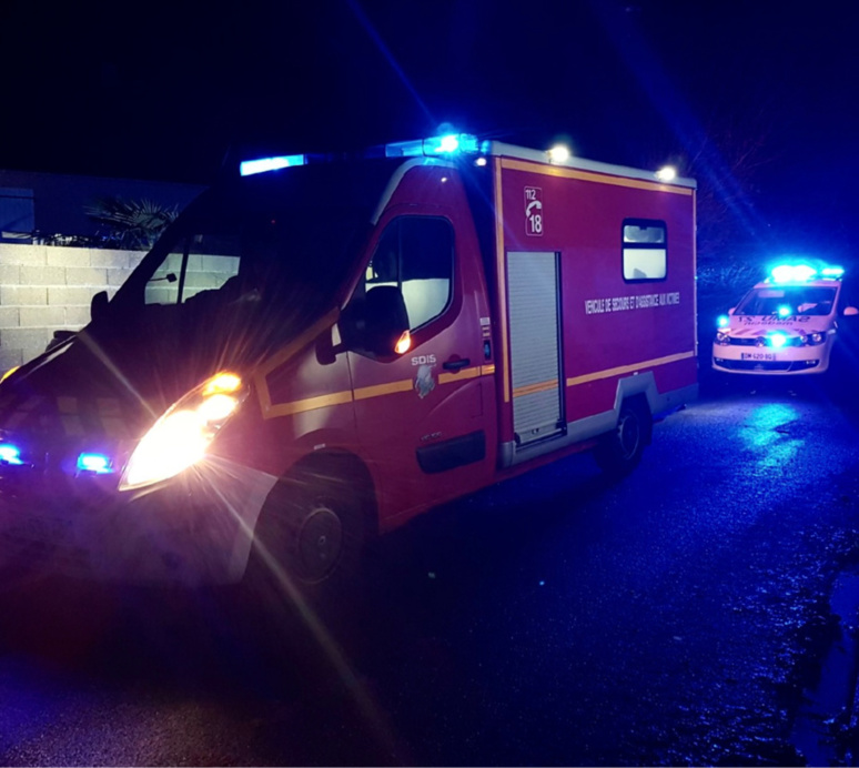 Des moyens de secours conséquents ont été engagés sur le lieu de l’accident - illustration Des moyens de secours conséquents ont été engagés sur le lieu de l’accident - illustration