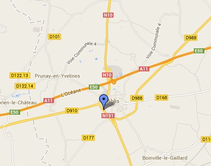 Accident de poids lourd : la N191 coupée à la circulation à Ablis (Yvelines)