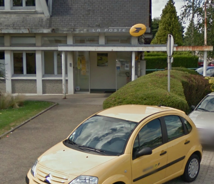 Le bureau de poste de Bonsecours, avenue José Maria de Hérédia @Google Maps