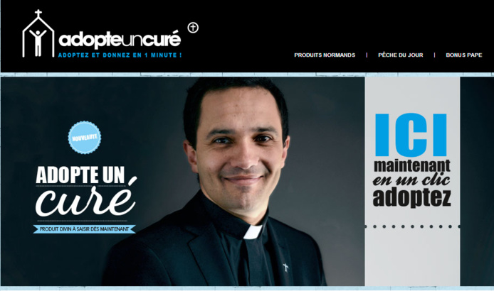 En Normandie, on peut adopter un curé ! En Normandie, on peut adopter un curé !
