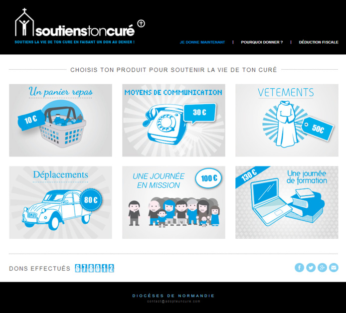 En Normandie, on peut adopter un curé ! En Normandie, on peut adopter un curé !