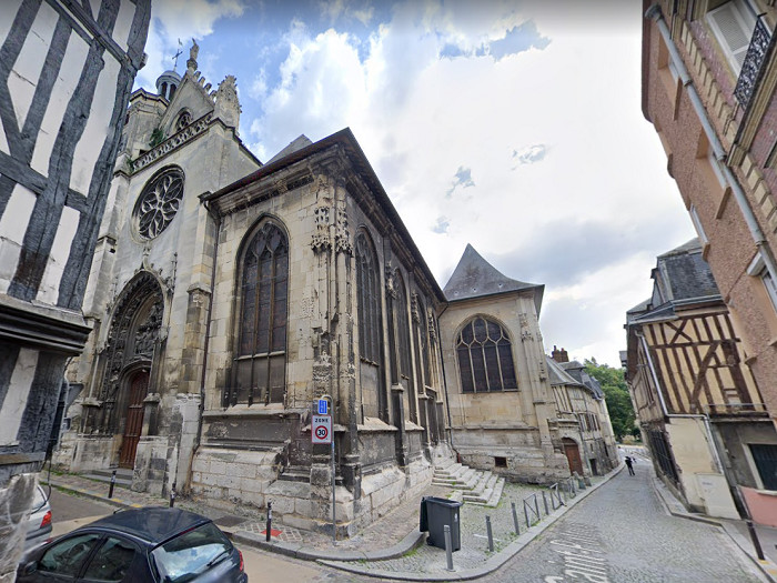 Des graffitis injurieux découverts sur l'église Saint-Patrice à Rouen : le diocèse porte plainte