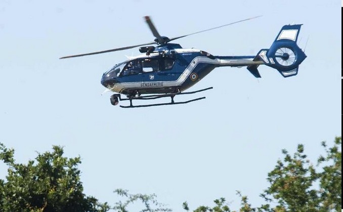 Les recherches depuis l'hélicoptère de la gendarmerie n'ont donné aucun résultat (Photo d'illustration)