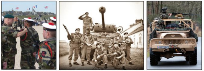 A Ouistreham, un village commando au coeur des cérémonies du Débarquement A Ouistreham, un village commando au coeur des cérémonies du Débarquement