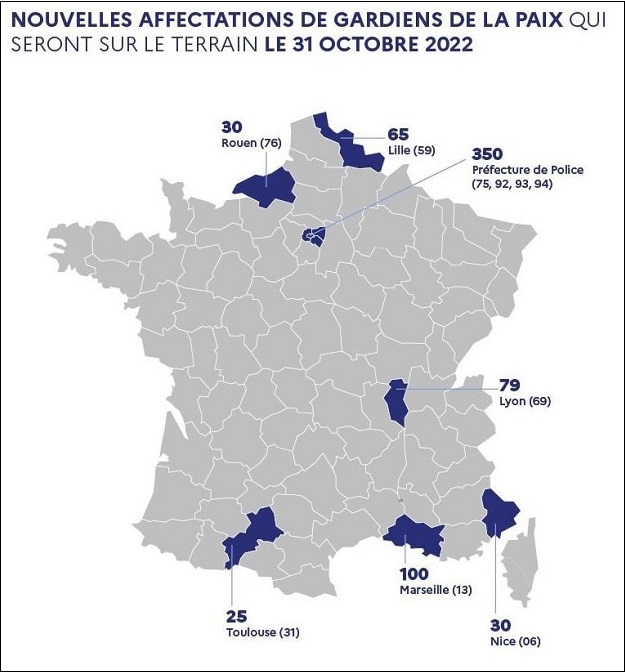 Seine-Maritime : 30 policiers supplémentaires à Rouen - Elbeuf dès le 31 octobre 2022
