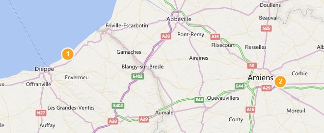 L'avion de tourisme qui survolait la centrale le Penly (1) a été contraint de se poser sur l'aéroport d'Amiens-Glisy (2)