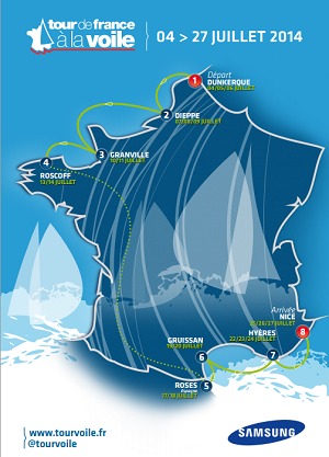 Tour de France à la voile : le top départ est donné ce vendredi à Dunkerque