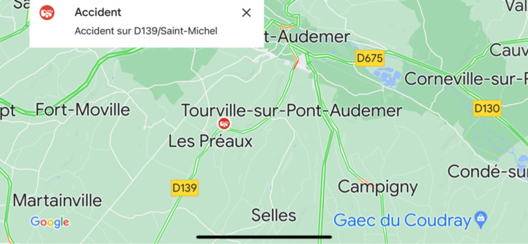 Un automobiliste de 29 ans tué lors d’une sortie de route près de Pont-Audemer Un automobiliste de 29 ans tué lors d’une sortie de route près de Pont-Audemer