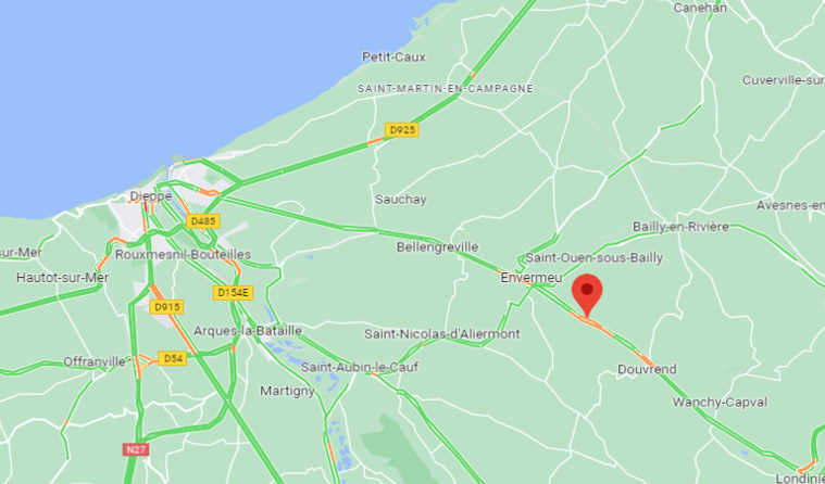 Seine-Maritime. Un homme grièvement blessé dans un accident de la route à Douvrend