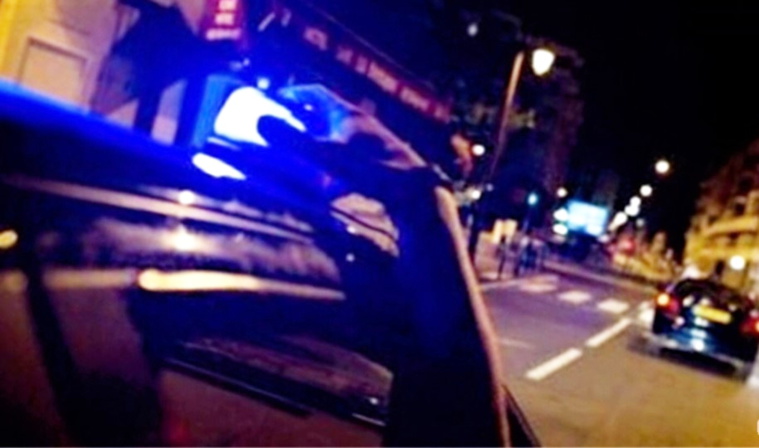 Le suspect a été interpellé en pleine nuit par les policiers - Illustration Le suspect a été interpellé en pleine nuit par les policiers - Illustration