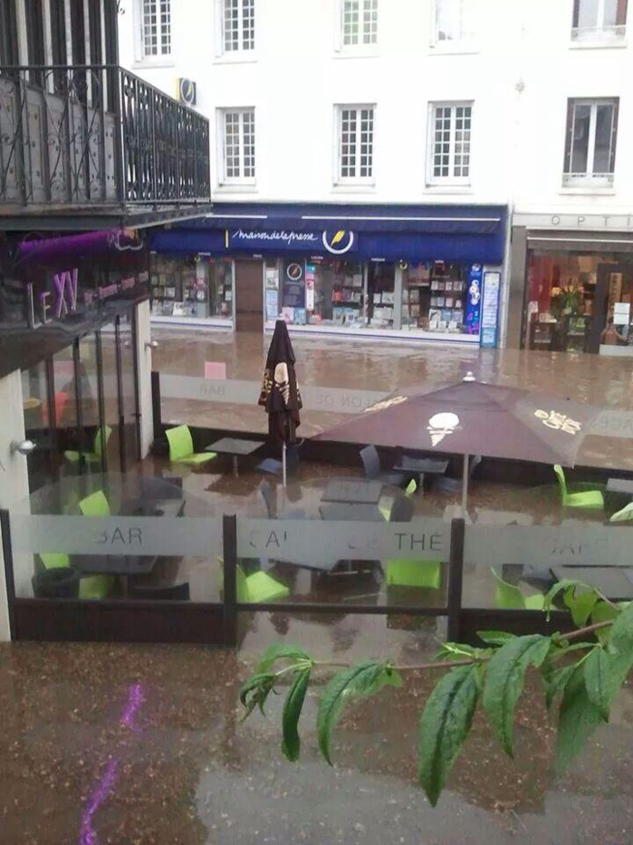 Intempéries dans le pays de Caux : les pompiers sont intervenus 70 fois ce soir