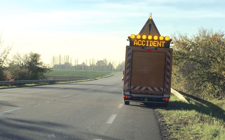 La route est déviéee entre Nonancourt et Marcilly-la-Campagne, annonce la Dirno dans un communiqué - Illustration © infoNormandie