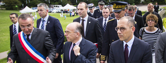Bernard Cazeneuve à Val de Reuil, lundi 28 juillet (Photo DR) Bernard Cazeneuve à Val de Reuil, lundi 28 juillet (Photo DR)