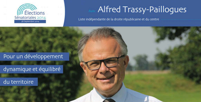 Trassy-Paillogues candidat aux sénatoriales à la tête d'une "liste indépendante de droite"