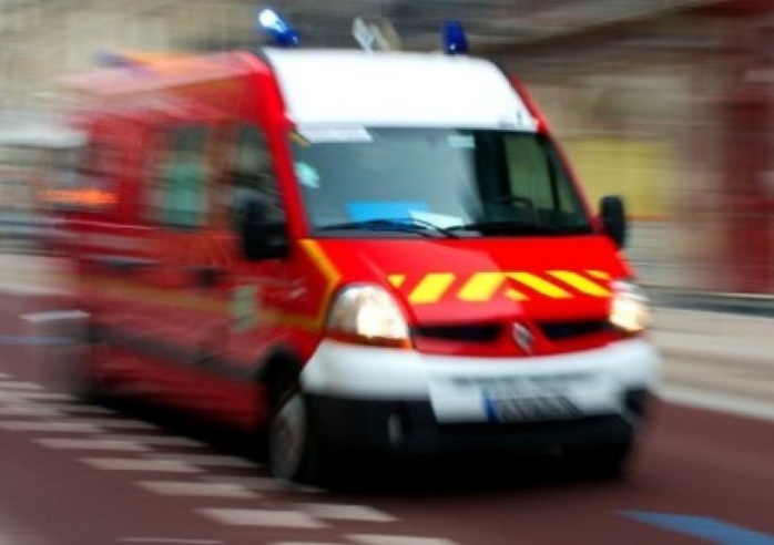 Compte tenu de la gravité des blessures de l'enfant, des motards ont escorté l'ambulance des pompiers jusqu'au CHU de Rouen (Photo d'illustration)
