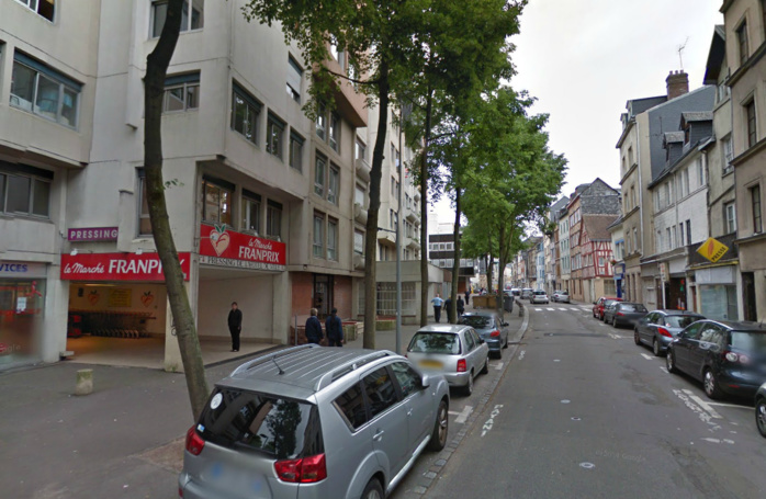 La rixe aurait éclaté dans un appartement de la rue Orbe, à proximité du magasin Franprix (@Google Maps)