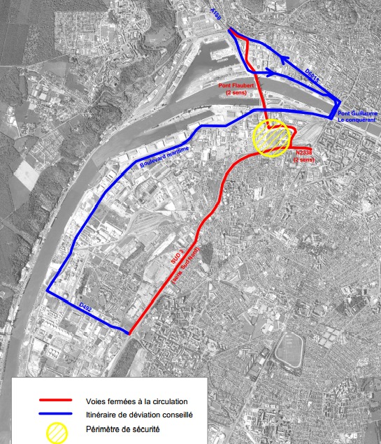 Cliquez sur le plan pour l'agrandir (Document fourni par la préfecture) Cliquez sur le plan pour l'agrandir (Document fourni par la préfecture)
