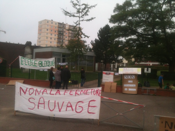 Mont-Saint-Aignan : l'école Saint-Exupéry cadenassée ce lundi matin