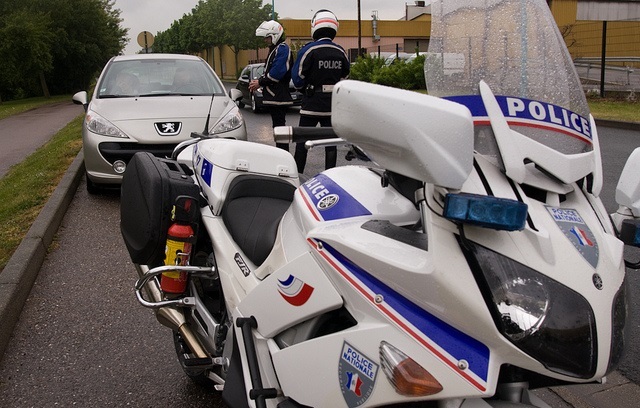 Les motards de l'Unité de sécurité routière de la police ont traqué les contrevenants à Saint-Germain-en-Laye et Elancourt (Photo d'illustration DGPN)