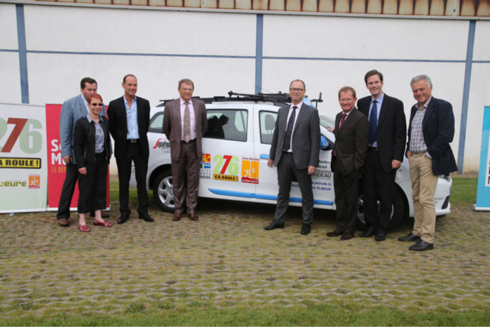 Haute-Normandie : "276" offre une voiture au club cycliste de La Feuillie Haute-Normandie : "276" offre une voiture au club cycliste de La Feuillie