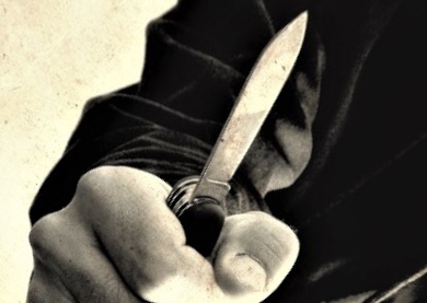 Le couteau a été retrouvé dans le fourgon des agresseurs - Illustration © Pixabay