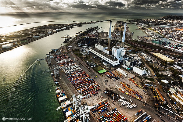 La centrale thermique du Havre (Photo EDF)
