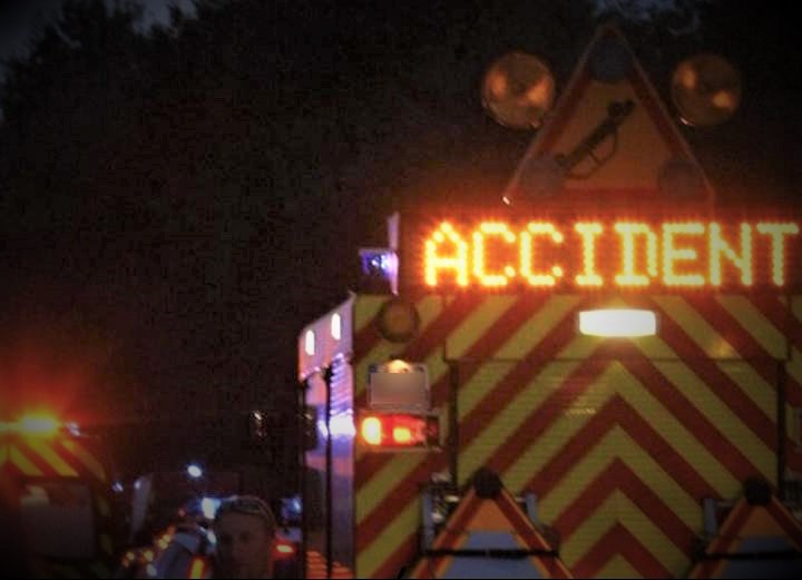 La route a été coupée à la circulation le temps de l'intervention des secours - Illustration