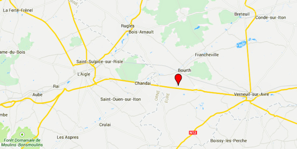 Un mort et sept blessés dans une collision à Bourth, au sud de l'Eure Un mort et sept blessés dans une collision à Bourth, au sud de l'Eure