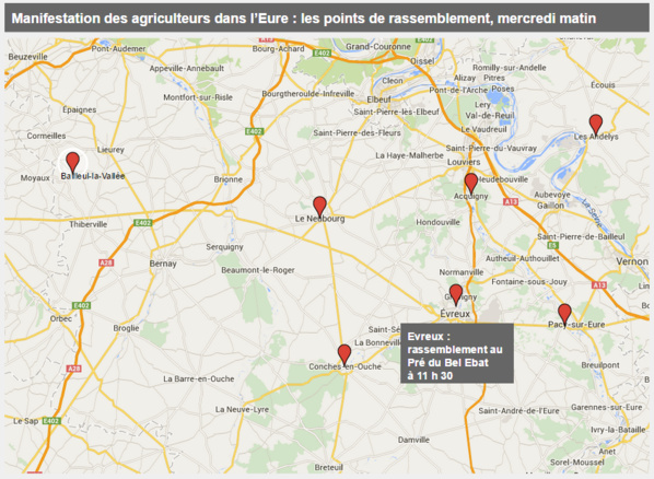 Cliquez sur cette carte d'illustration pour l'agrandir @infoNormandie Cliquez sur cette carte d'illustration pour l'agrandir @infoNormandie