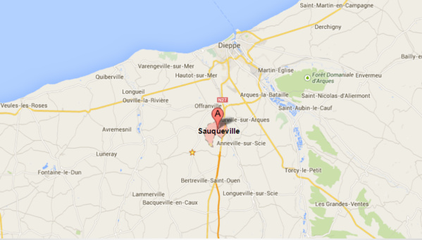 La collision s'est produite dans le sens Dieppe vers Rouen La collision s'est produite dans le sens Dieppe vers Rouen