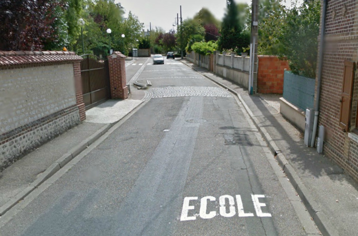 Les faits sont survenus dans l'école Salengro, rue Roger Salengro à Louviers Les faits sont survenus dans l'école Salengro, rue Roger Salengro à Louviers