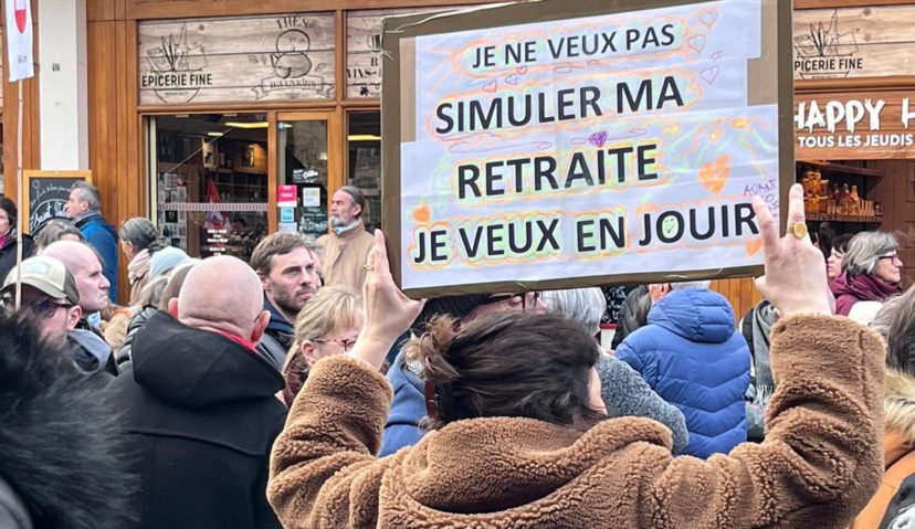 La réforme des retraites mobilse toujours autant en Normandie - Photo © S.L./infonormandie La réforme des retraites mobilse toujours autant en Normandie - Photo © S.L./infonormandie