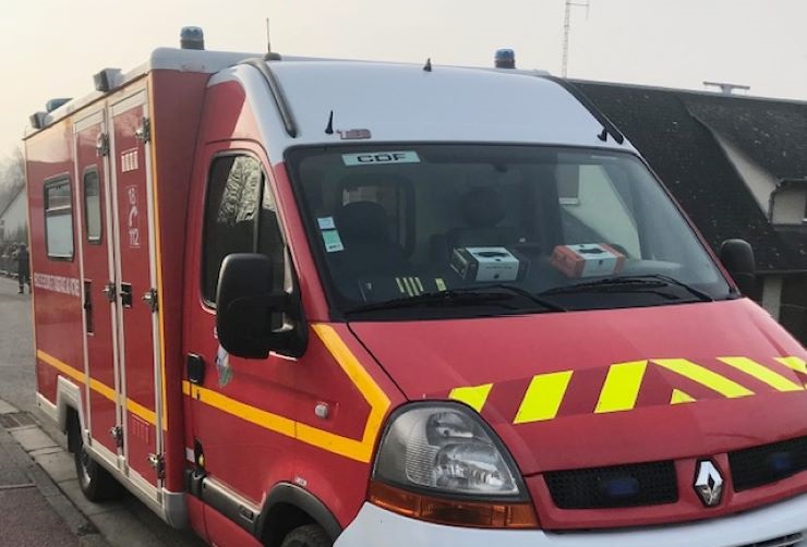 Les deux victimes ont été prises en charge par les sapeurs-pompiers, avant d'être acheminées vers le centre hospitalier de Dreux - Illustration © infoNormandie