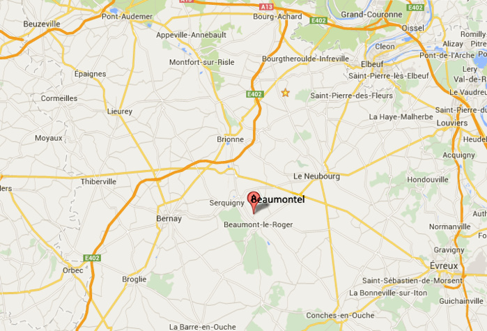 Eure : une maison d'habitation détruite par le feu cette nuit à Beaumontel Eure : une maison d'habitation détruite par le feu cette nuit à Beaumontel