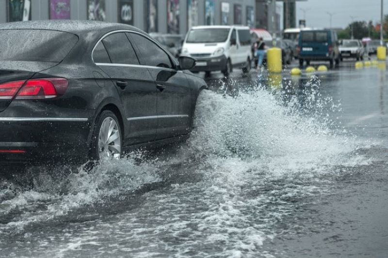 A Dieppe, comme dans plusieurs autres communes, les fortes pluies ont provoqué des inondations - Illustration