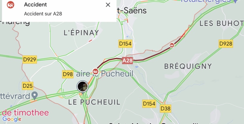 Accident sur l’A29 en Seine-Maritime : une voiture sur le toit , quatre blessés légers, dont deux enfants Accident sur l’A29 en Seine-Maritime : une voiture sur le toit , quatre blessés légers, dont deux enfants