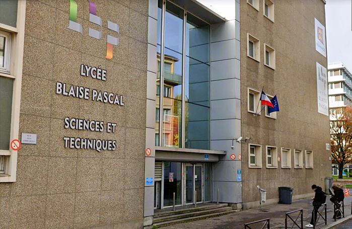 Le lycée Blaise Pascal, à Sotteville-lès-Rouen, a lui aussi fait l'objet de menaces d'attentat Le lycée Blaise Pascal, à Sotteville-lès-Rouen, a lui aussi fait l'objet de menaces d'attentat
