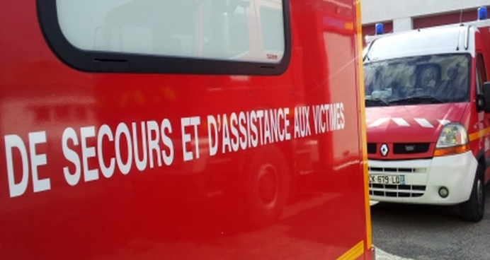 La fillette a été transportée au CHU de Rouen par les sapeurs-pompiers (Photo d'illustration)