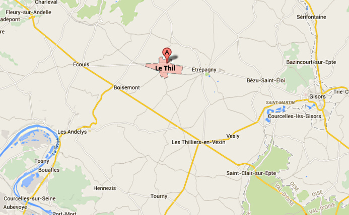 Eure : une maison détruite par un incendie au Thil-en-Vexin en l'absence des propriétaires