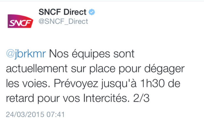 Les trains arrêtés ce matin à Rouen à cause de tuyaux tombés sur les voies Les trains arrêtés ce matin à Rouen à cause de tuyaux tombés sur les voies