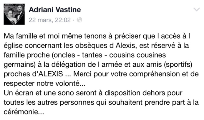 Pont-Audemer : obsèques d'Alexis Vastine aujourd'hui. L'hommage d'une ville à son champion Pont-Audemer : obsèques d'Alexis Vastine aujourd'hui. L'hommage d'une ville à son champion