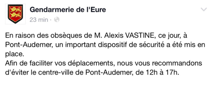 Pont-Audemer : obsèques d'Alexis Vastine aujourd'hui. L'hommage d'une ville à son champion Pont-Audemer : obsèques d'Alexis Vastine aujourd'hui. L'hommage d'une ville à son champion