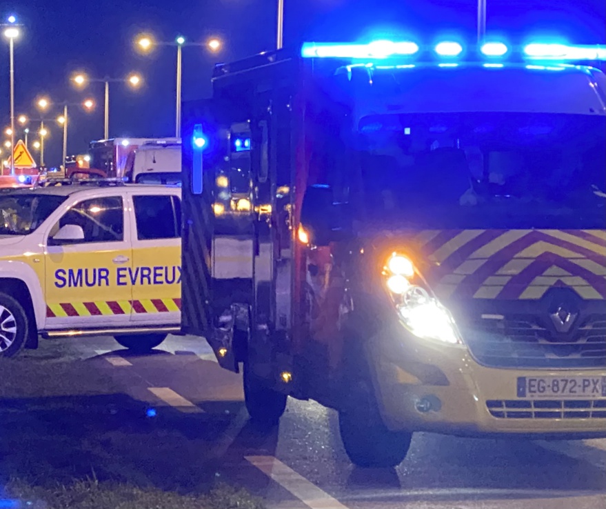 L'accident a fait cinq blessés, dont trois en urgence absolue - Illustration © infonormandie L'accident a fait cinq blessés, dont trois en urgence absolue - Illustration © infonormandie