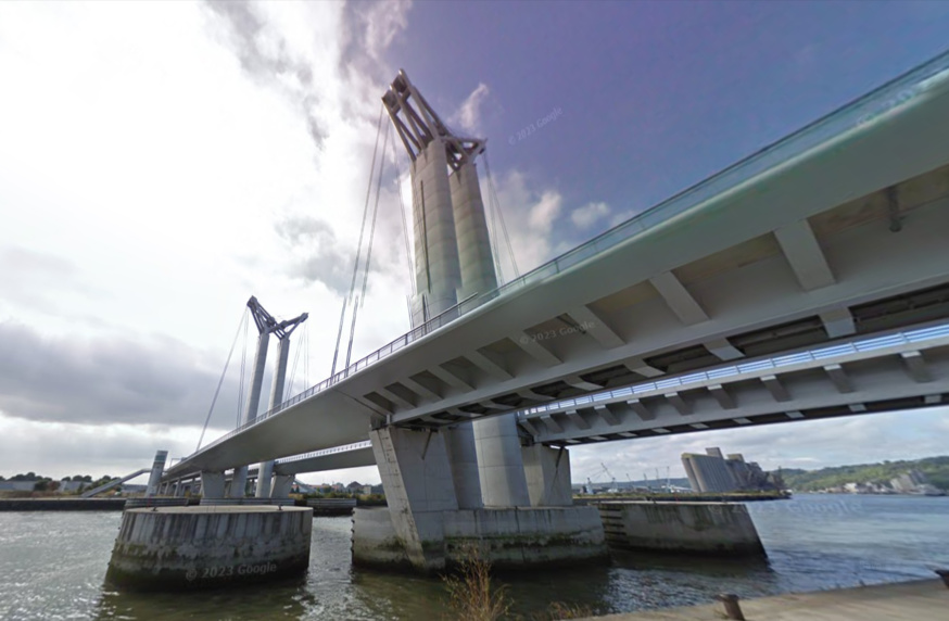 Rouen : restrictions de circulation sur le pont Flaubert dès ce lundi soir et durant quatre nuit d'affilée