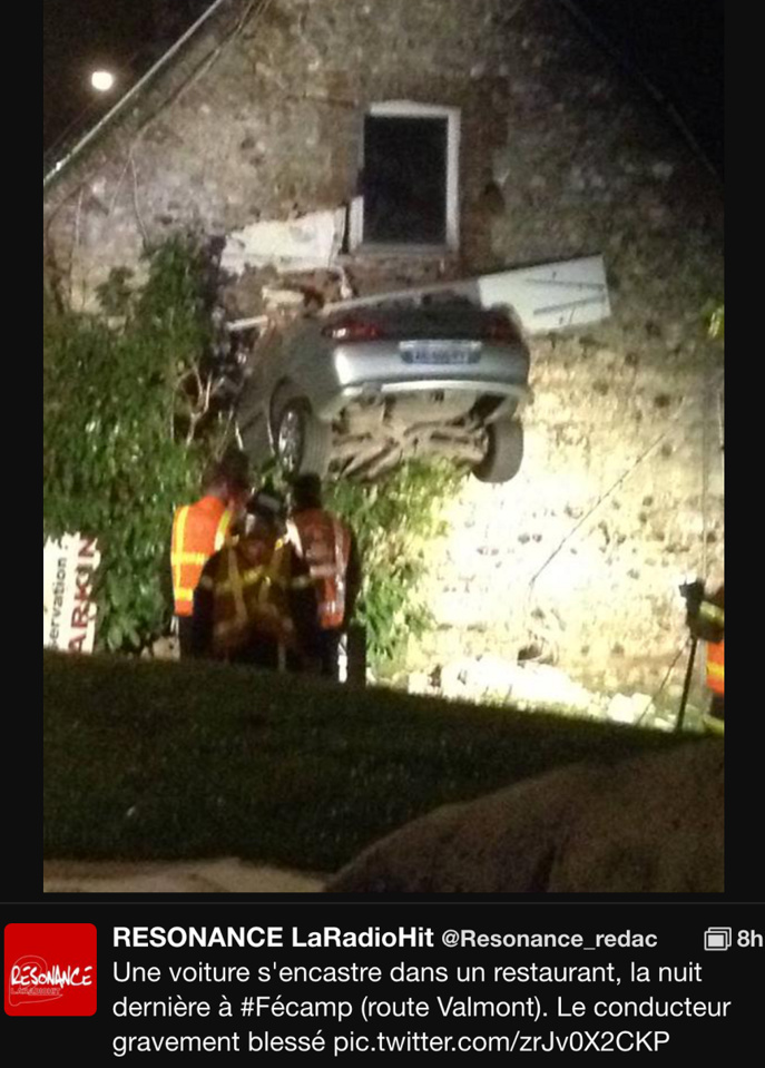 Fécamp : plus de trois heures pour extraire de sa voiture le conducteur grièvement blessé Fécamp : plus de trois heures pour extraire de sa voiture le conducteur grièvement blessé