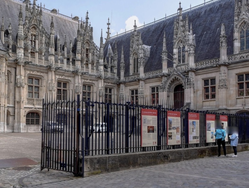 Le palais de justice de Rouen a reçu lui aussi des menaces ce matin - illustration