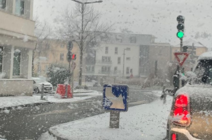 Des chutes de neige -entre 5 et 10 cm -  sont attendues dans l'après-midi dans l'Eure - Illustration © infonormandie