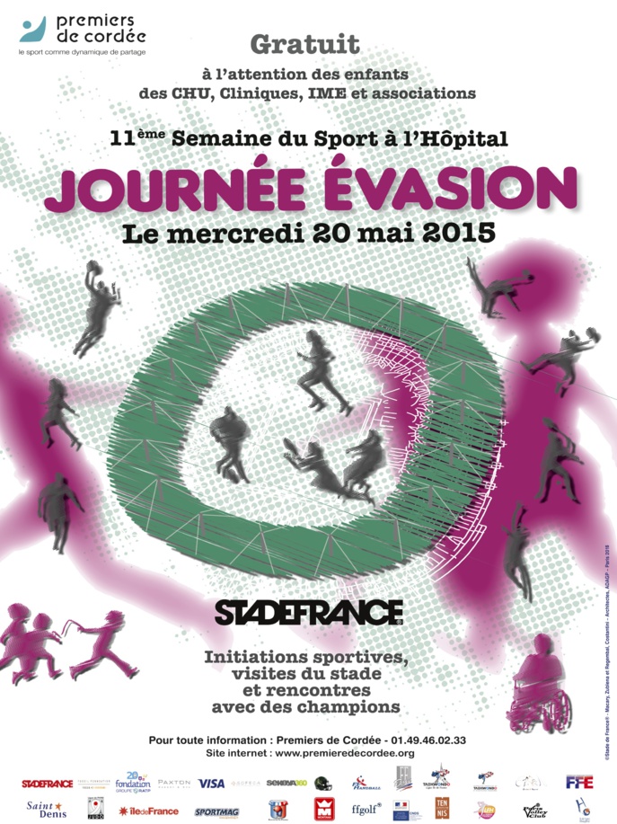 Des sportifs de haut niveau à la rencontre des enfants au Stade de France Des sportifs de haut niveau à la rencontre des enfants au Stade de France