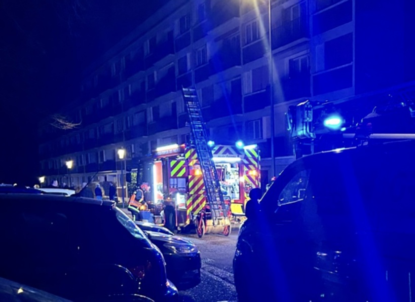 Les sapeurs-pompiers ont été alertés vers 5 heures