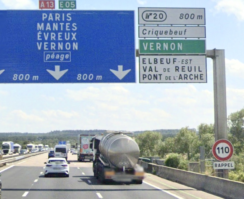 Des restrictions de circulation sont à prévoir entre les sorties de Criquebeuf et de Tourville jusqu’en septembre prochain